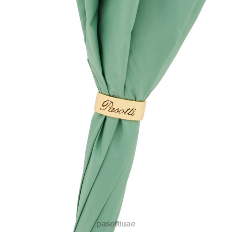 مظلة | 189 5d934-1 p5 - مظلة ورود خضراء ووردية، قماش مزدوج PASOTTI Z446V389